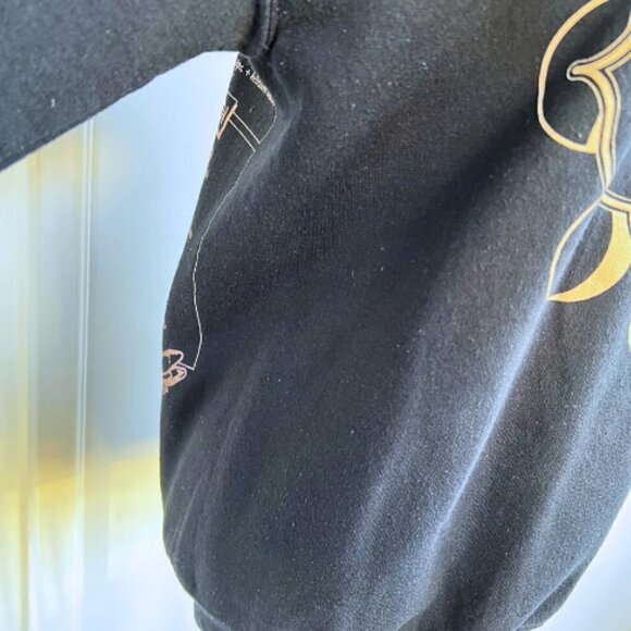 DEUX MOI Black Sweatshirt Size S - Picture 15 of 16
